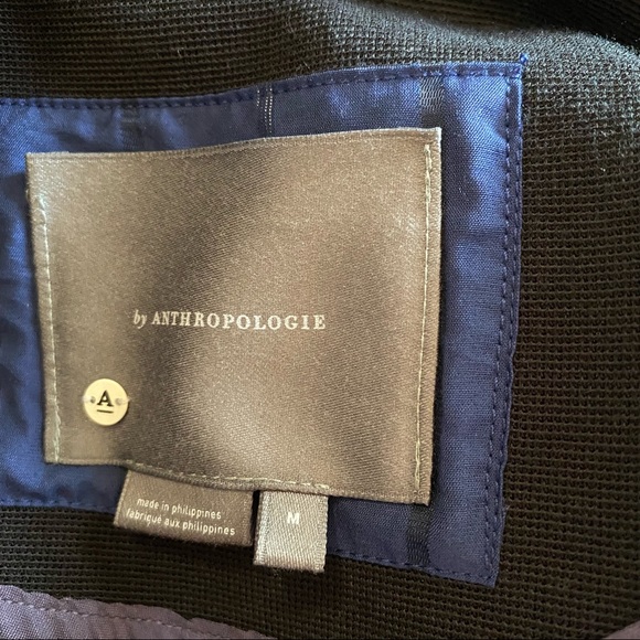 A BY ANTHROPOLOGIE Surin Moto Jacket M - Picture 10 of 10